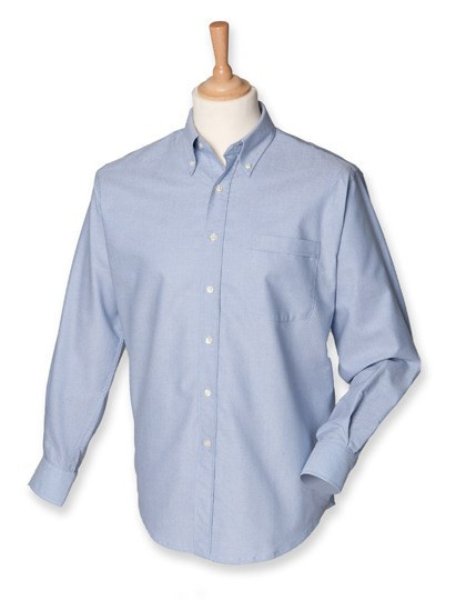 Henbury - Men´s Classic Long Sleeved Oxford Shirt