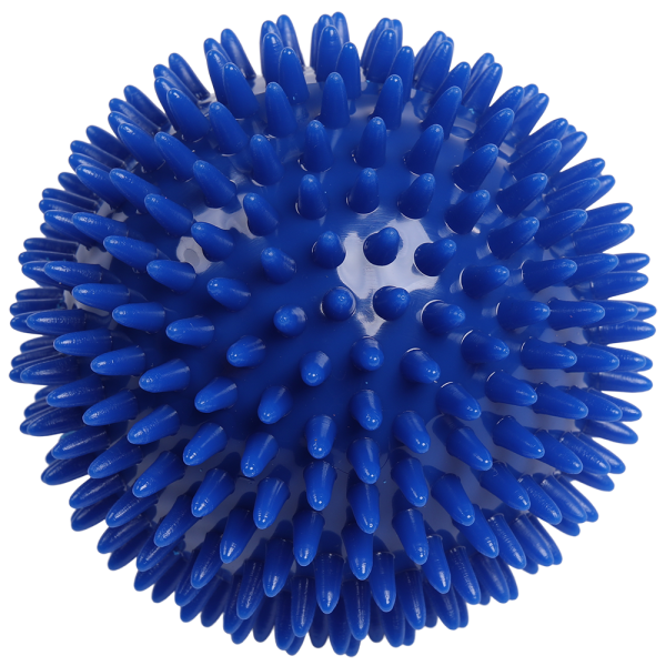 Igelball / Massageball 100mm/Blau (neutral)