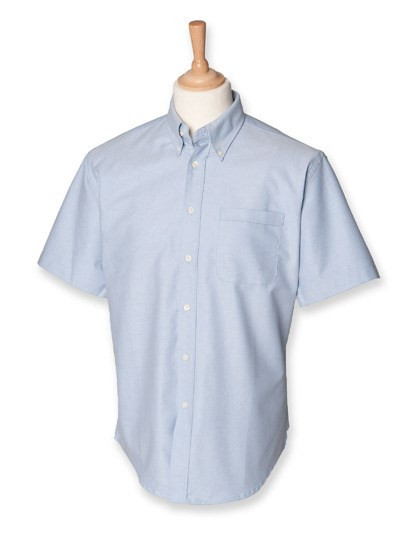 Henbury - Men´s Classic Short Sleeved Oxford Shirt