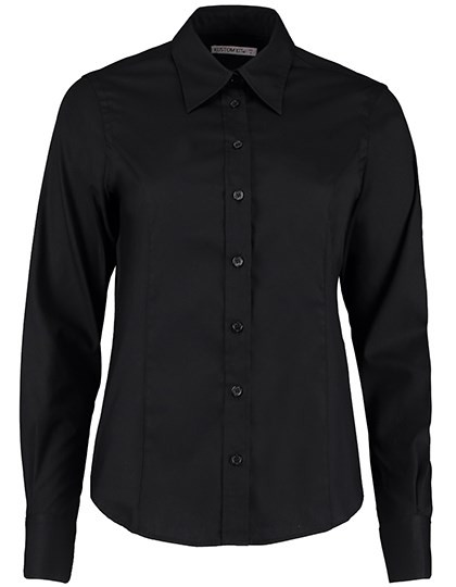 Kustom Kit - Women´s Tailored Fit Corporate Oxford Shirt Long Sleeve