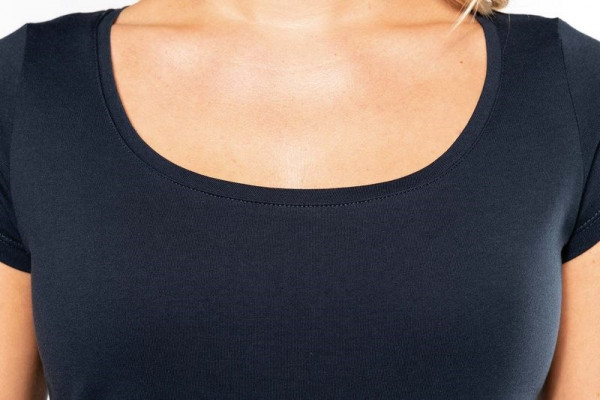 Kariban Ladies boat neck short-sleeved T-shirt
