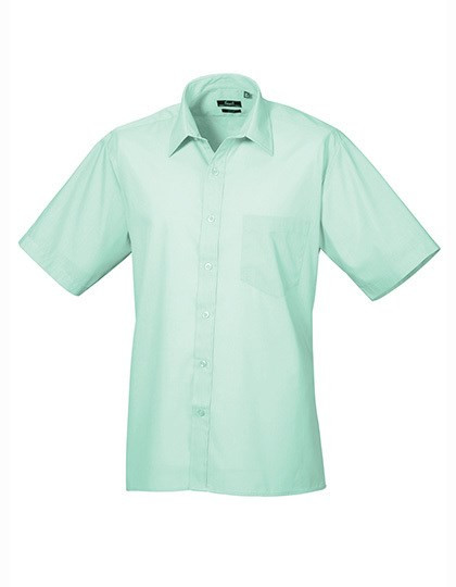Premier Workwear - Men´s Poplin Short Sleeve Shirt