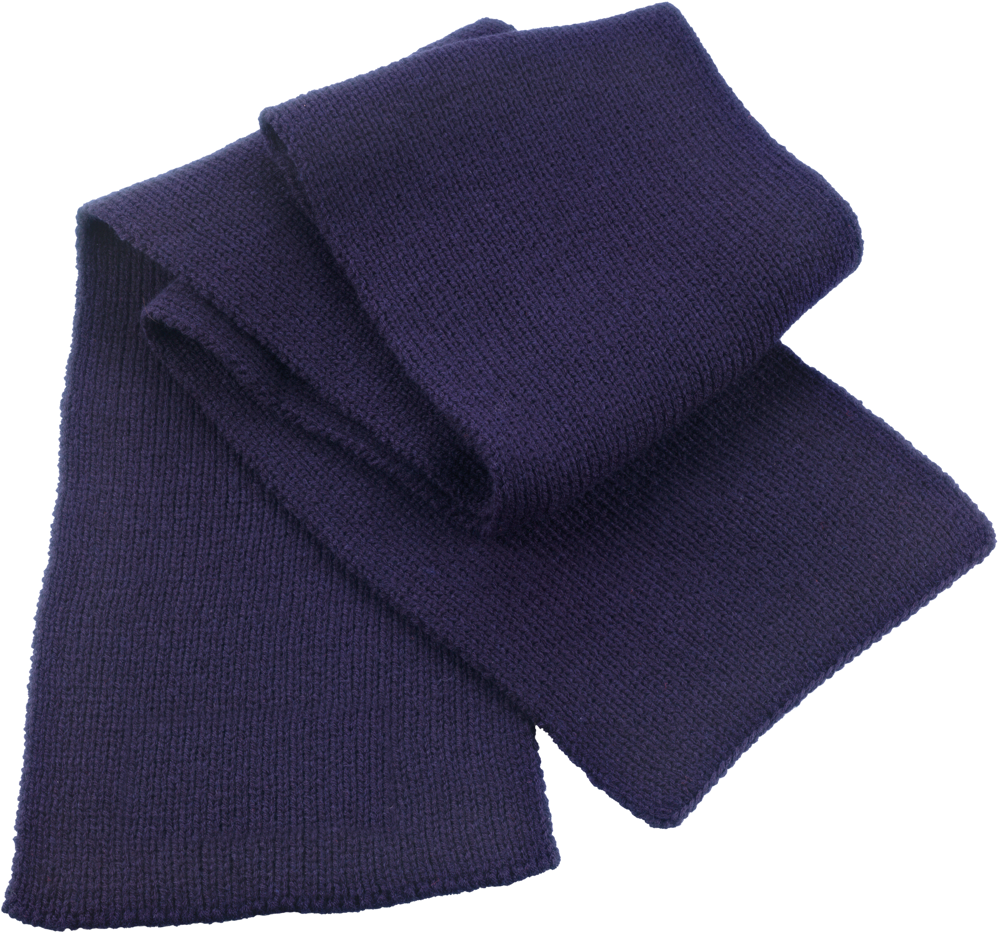 R145X - Classic Heavy Knit Scarf - Navy