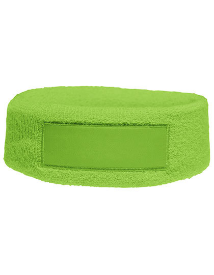 L-merch - Kopfschweißband mit Label - Green