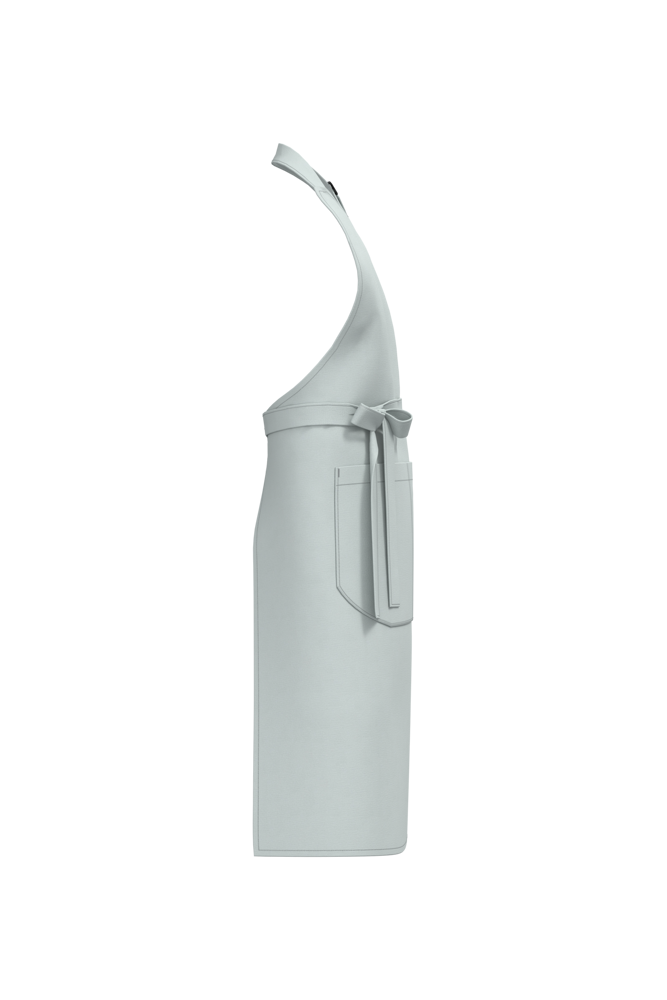 K8007 - Bio-Baumwolle Schürze mit Tasche