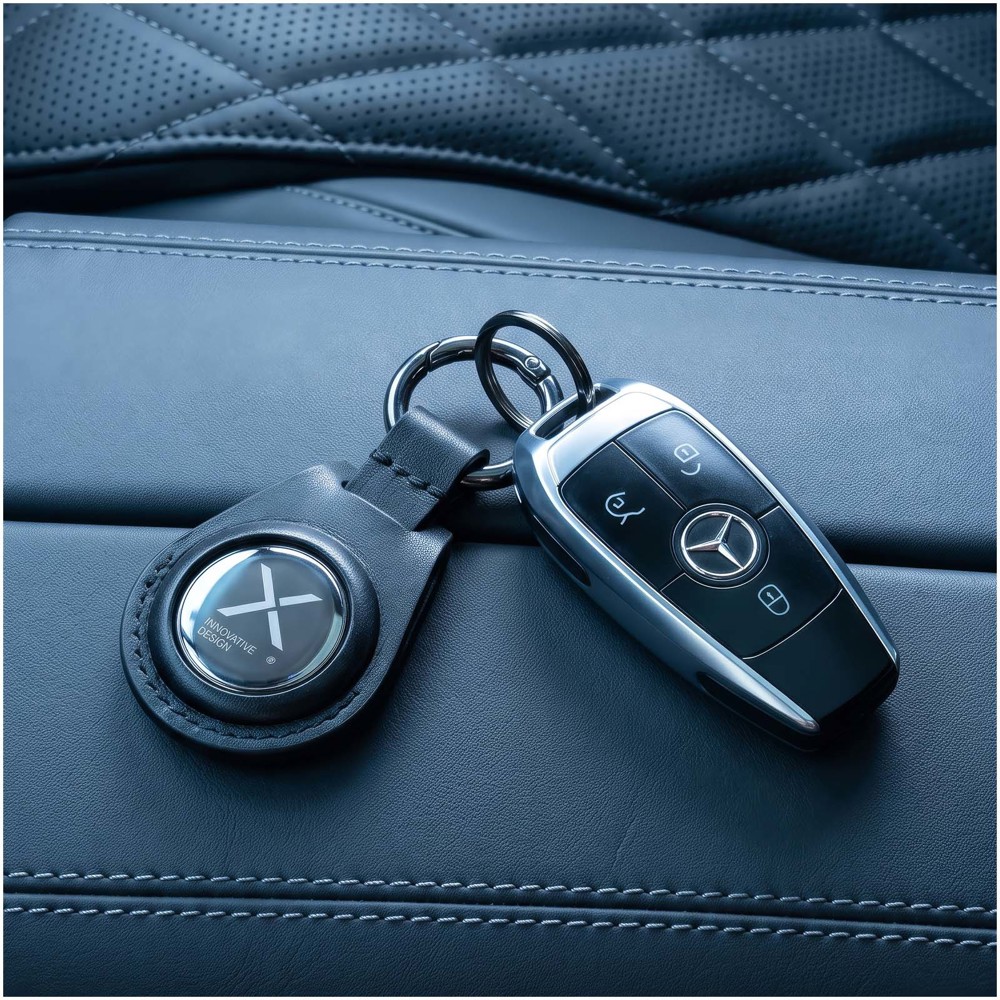SCX.design A12 Runder Smart Tag mit Schlüsselanhänger