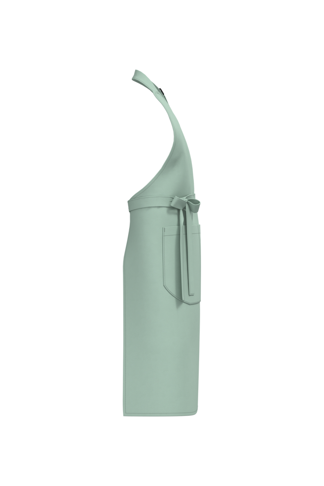 K8007 - Bio-Baumwolle Schürze mit Tasche