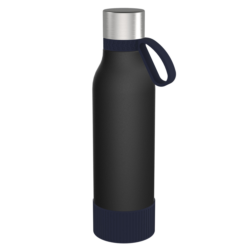 Trinkflasche RETUMBLER-myTOULON II 820 - schwarz, marineblau