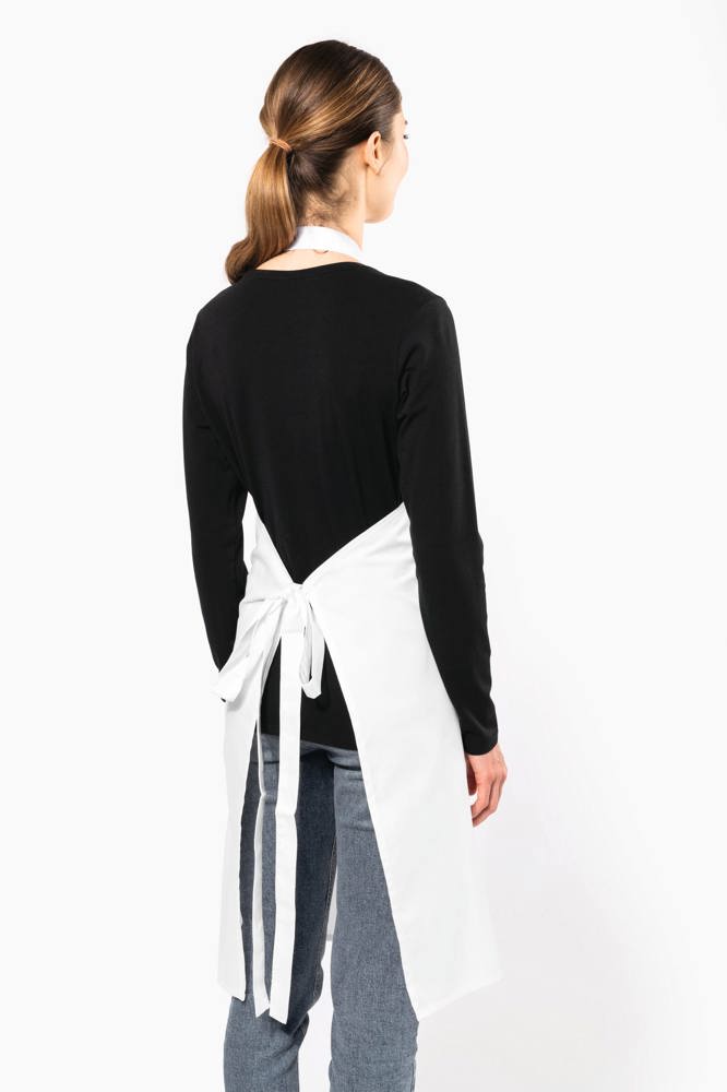 K8010 - Bei hohen Temperaturen waschbare Schürze aus Baumwollpolyester
