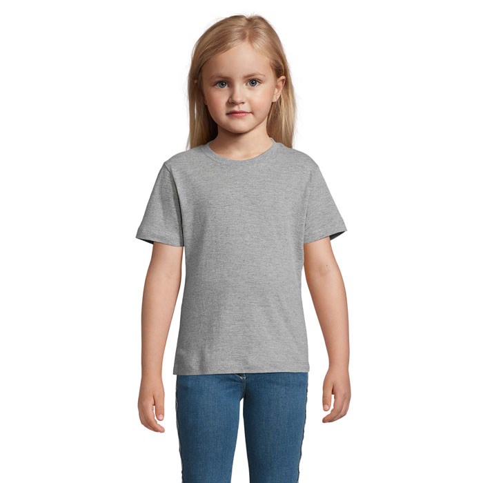 REGENT KIDS - REGENT KINDERT-SHIRT 150g - Graue Melange