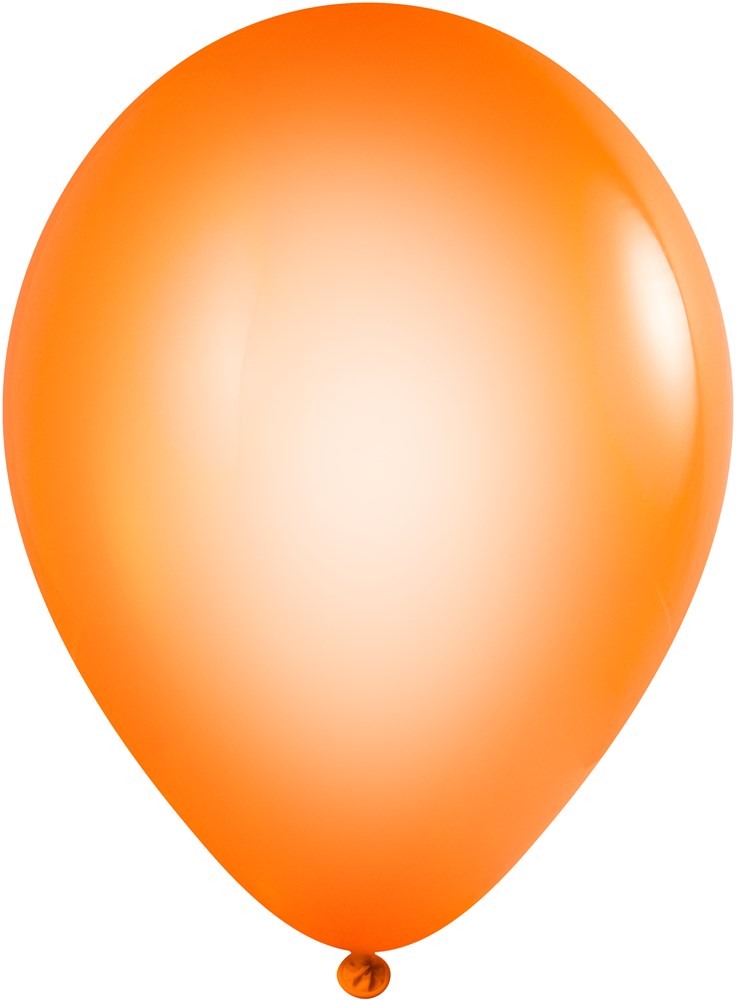 Bedruckte Ballons 85/95 cm - Ø 33 cm -11 inch - Orange Kristall (3320) (± PMS 1495)