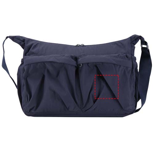 Calli 13" GRS Laptop Umhängetasche aus recyceltem Nylon