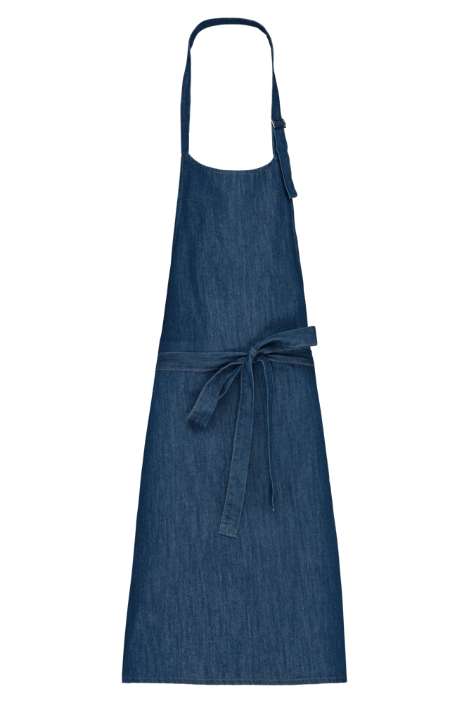 K8000 - Schürze aus mischgewebe ohne Tasche - Denim