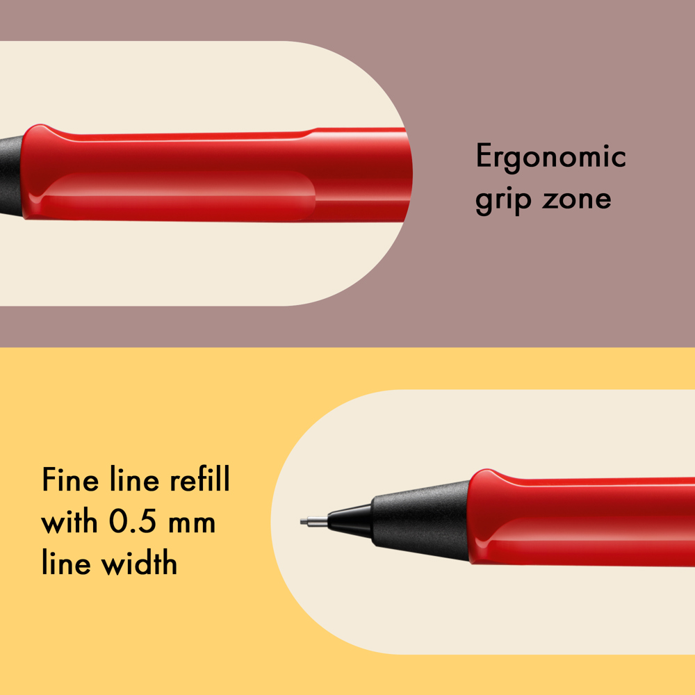 Druckbleistift LAMY safari red