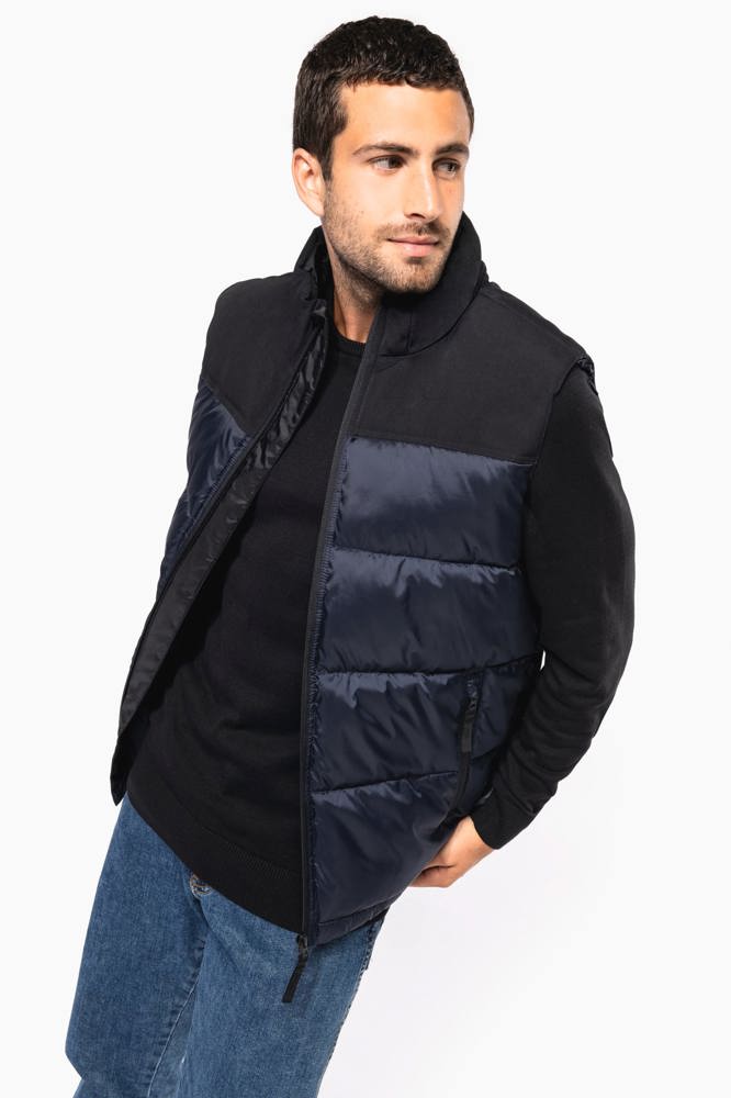 K6162 - Gesteppter Unisex-Bodywarmer in zwei Farbtönen