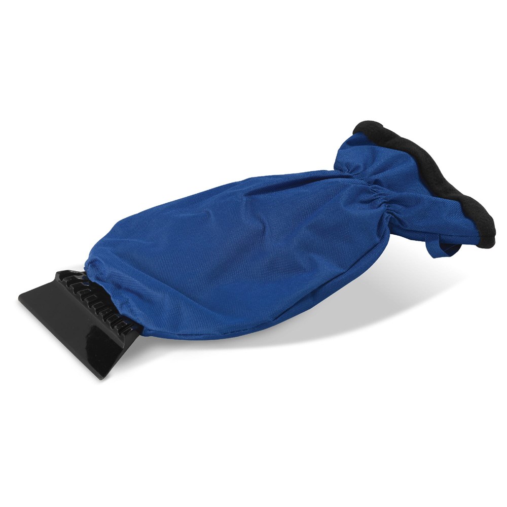 Eiskratzer mit Handschuh - blau
