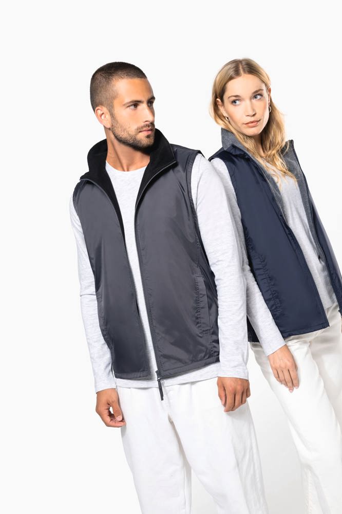 K679 - Unisex-Bodywarmer mit Fleecefutter