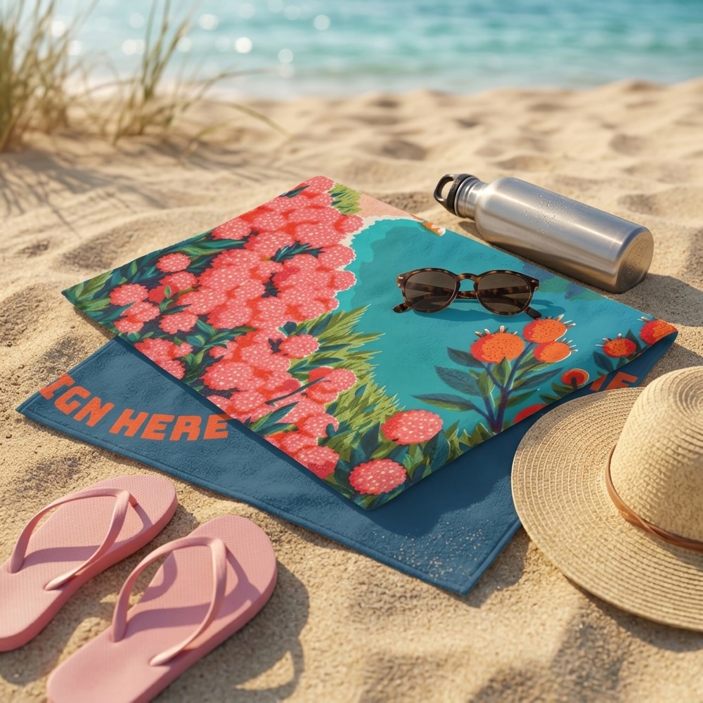 R-PET Frottierhandtuch 50x100 cm (300 g/m²) Sublimation