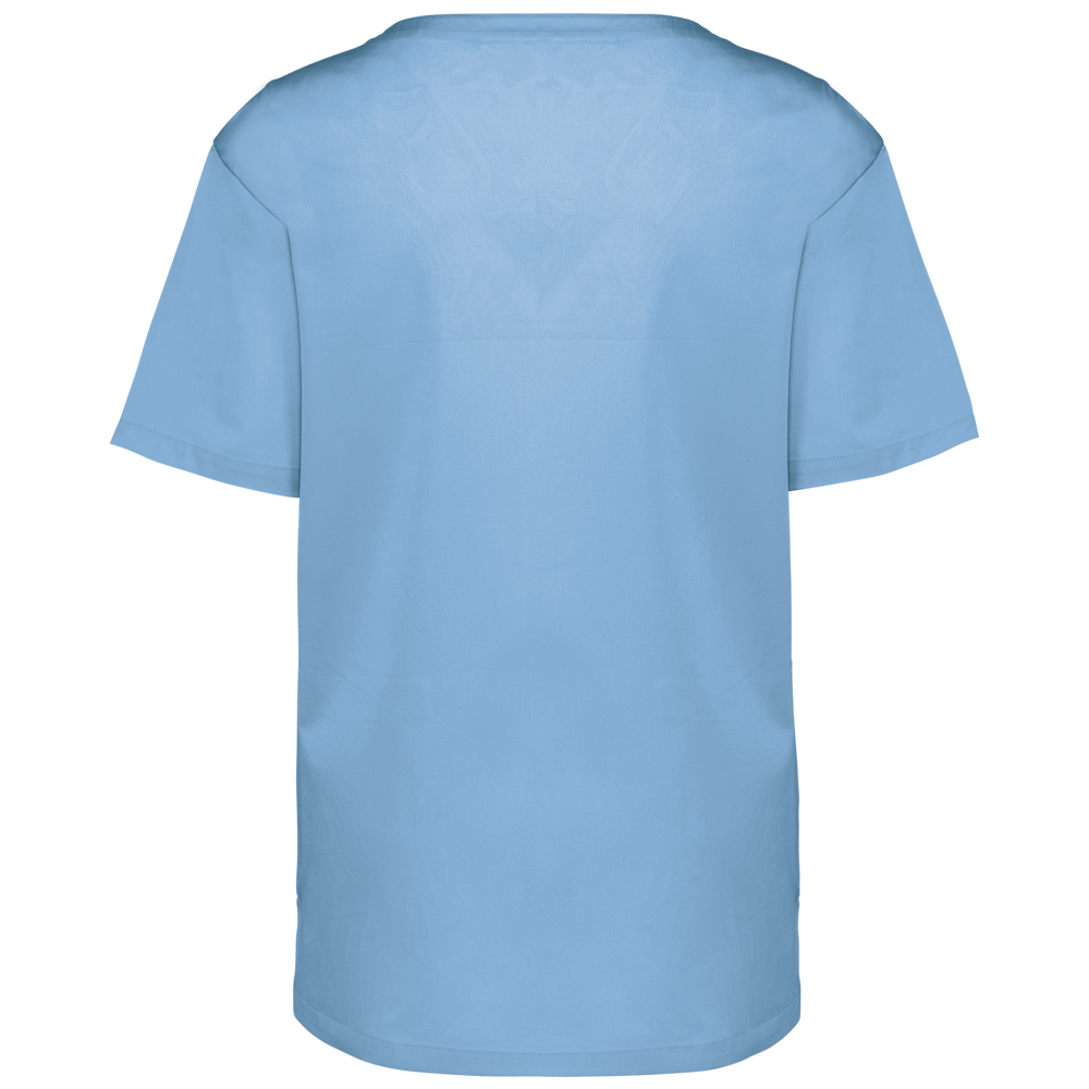 WK507C - Kurzärmlige Unisex-Tunika aus Baumwollpolyester