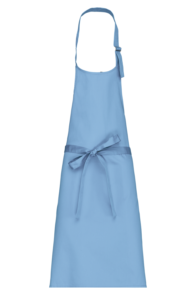 K8000 - Schürze aus mischgewebe ohne Tasche - Sky Blue
