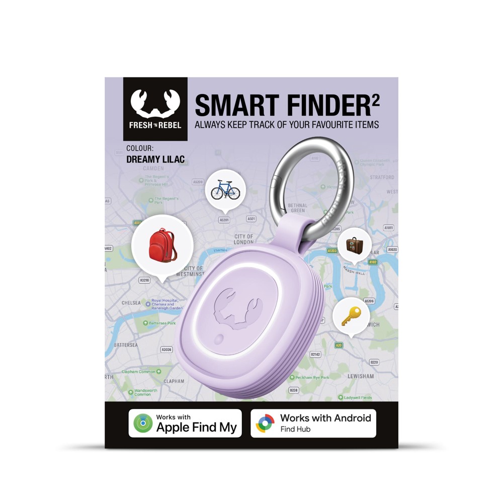 Fresh 'n Rebel Smart Finder 2 Bluetooth-Tracker IPX7 wasserdicht