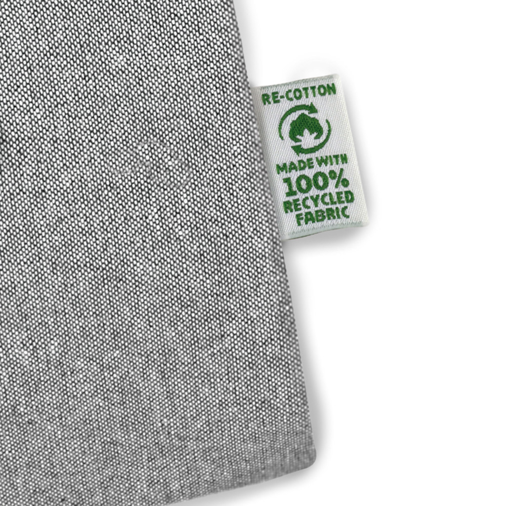 FREIBURG – Tragetasche aus recycelter Canvas-Baumwolle mit langen Henkeln