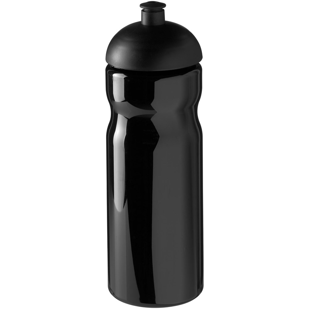 H2O Active® Base 650 ml Sportflasche mit Stülpdeckel - Schwarz