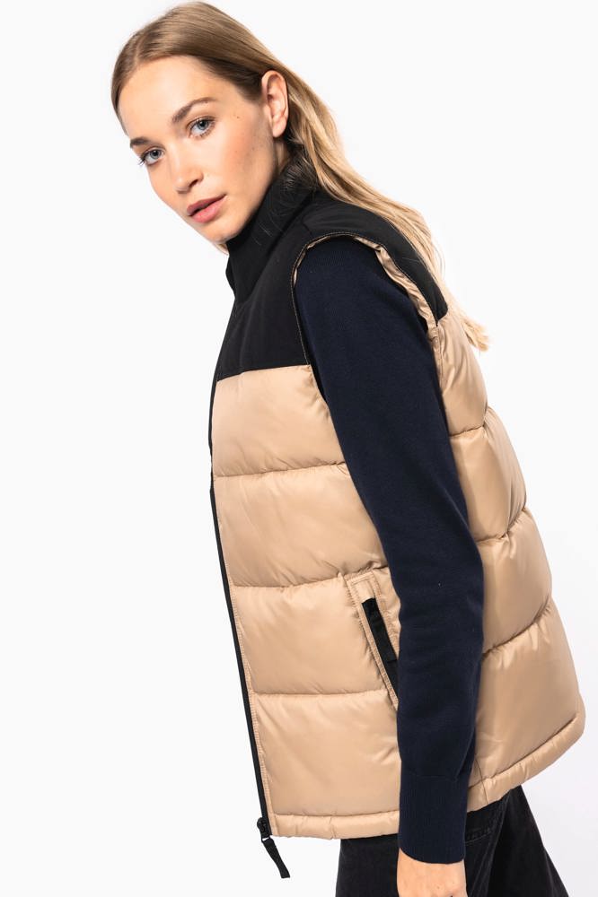 K6162 - Gesteppter Unisex-Bodywarmer in zwei Farbtönen