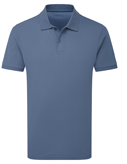 Asquith & Fox - Men´s Premium Mercerised Polo - Blue Steel