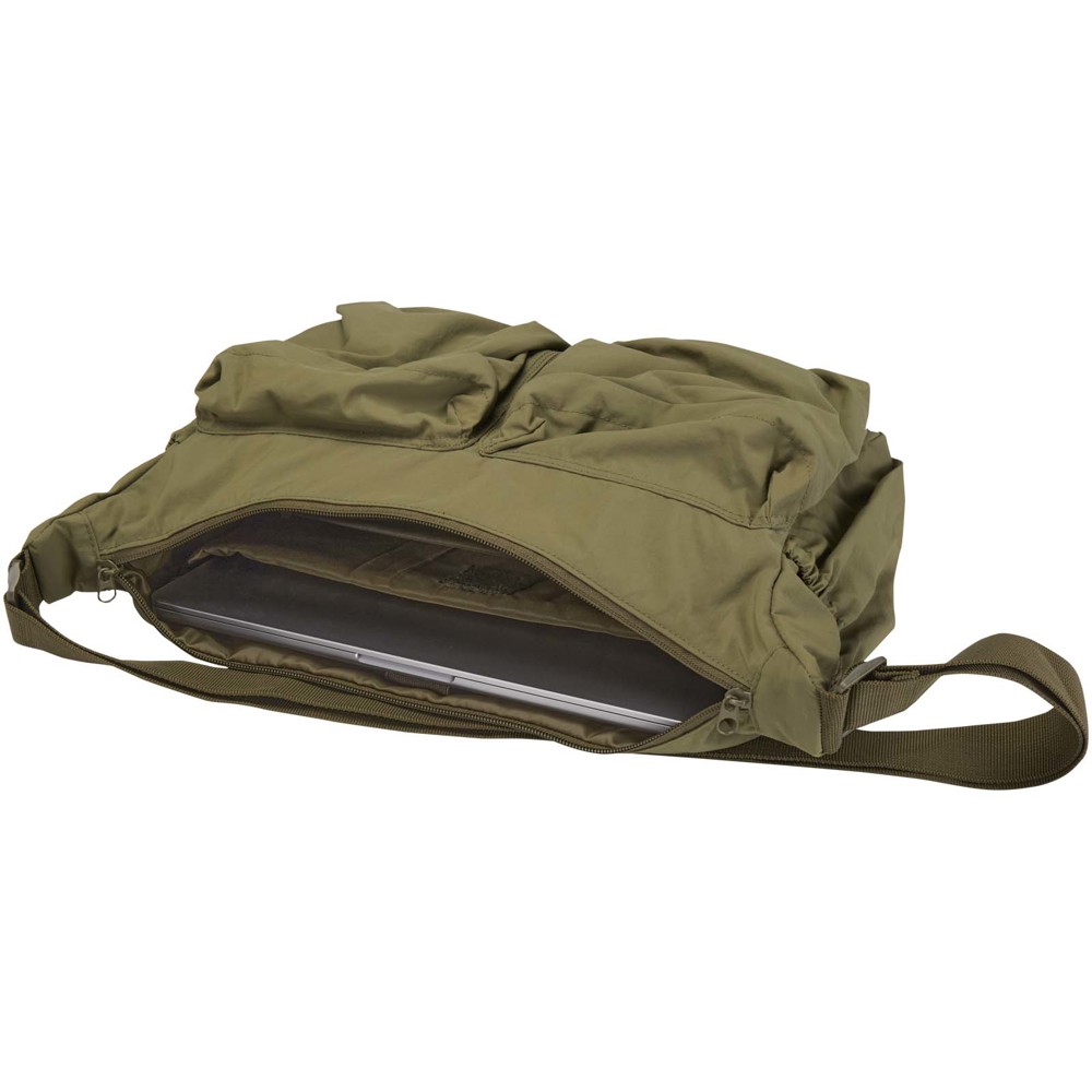 Calli 13" GRS Laptop Umhängetasche aus recyceltem Nylon