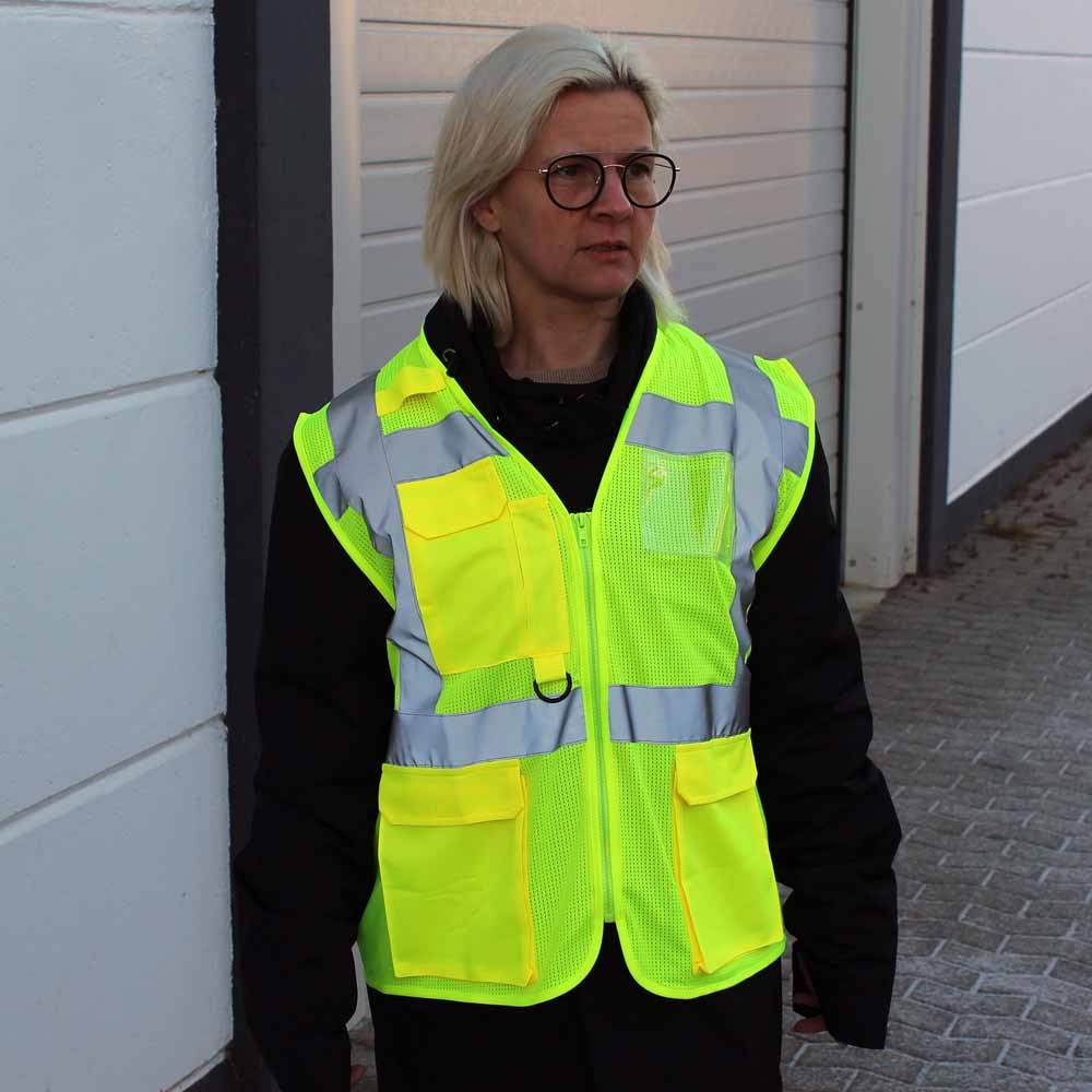 Allflash Warnweste MULTI-POCKET Gr. M