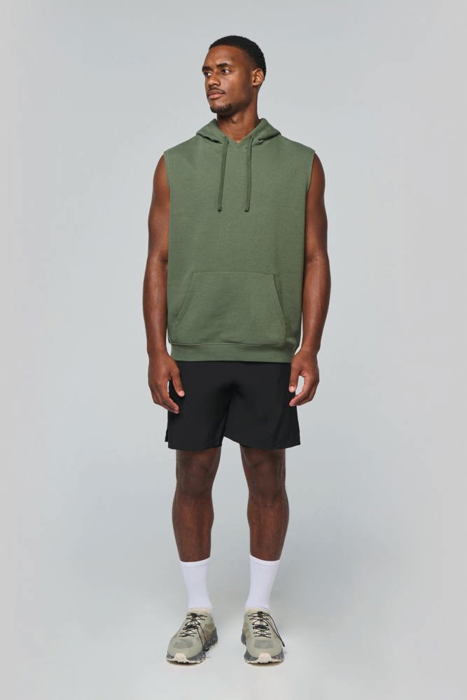 PA393 - Unisex-Kapuzenpullover ohne Ärmel