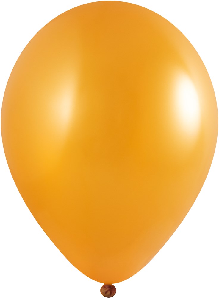 Bedruckte Ballons 85/95 cm - Ø 33 cm -11 inch - Gold Metallic (2415) (± PMS 871)