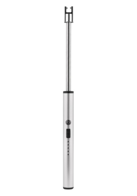 Metmaxx® Feuerzeug "FutureFlexiFire" silber