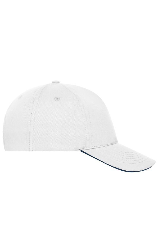 5 Panel Sandwich Cap Organic Cotton