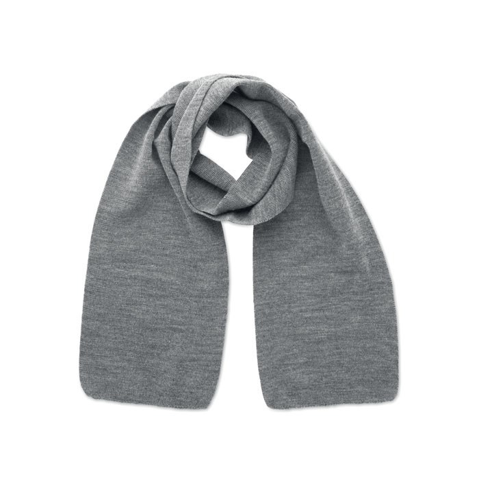 RAFY - Schal RPET-Polyester - weiß/grau