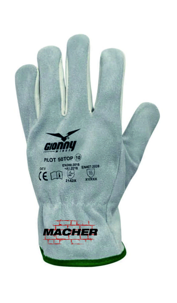 Allflash Lederhandschuhe Pilot