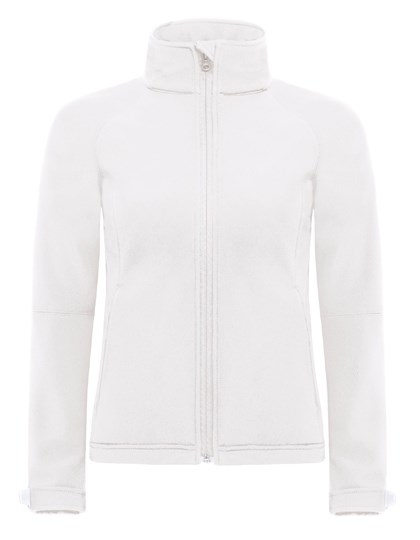 B&C COLLECTION - Women´s Hooded Softshell - White