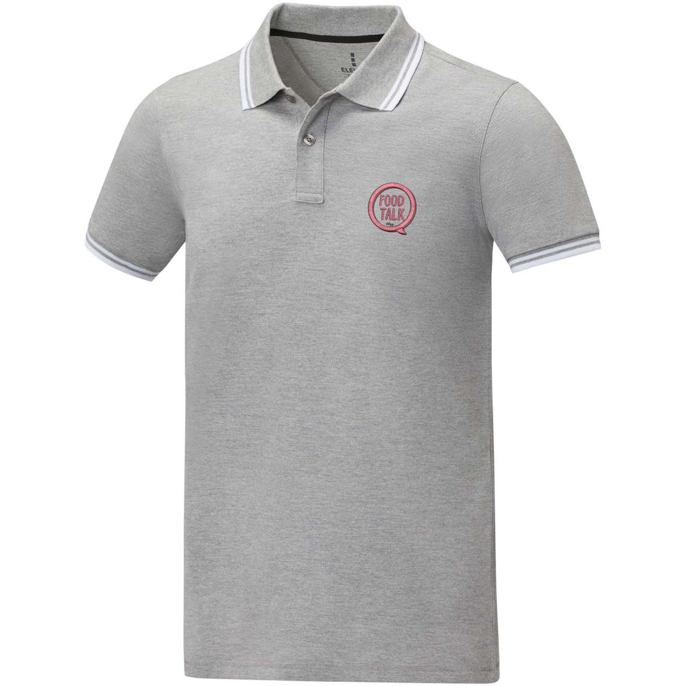 Amarago 200 g/m² Polo mit abgesetztem Rand für Herren