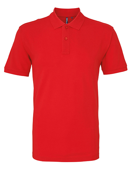 Asquith & Fox - Men´s Relaxed Fit Polo - Red