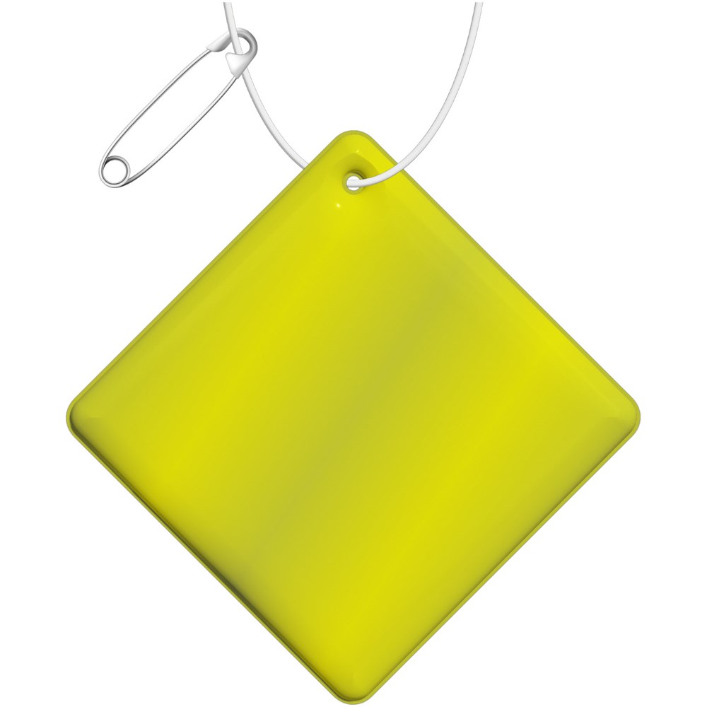 RFX™ H-09 Reflektierender PVC-Anhänger Diamant, klein