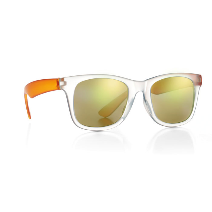 AMERICA TOUCH - Verspiegelte Sonnenbrille - Orange