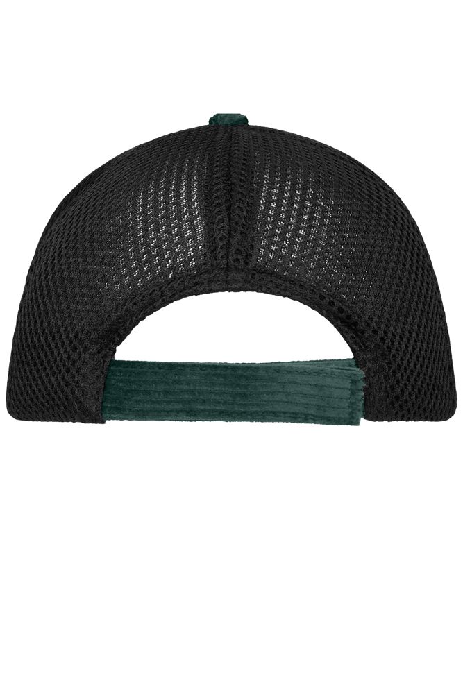 6 Panel Corduroy-Mesh Cap  Organic Cotton
