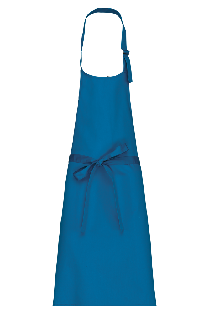 K8000 - Schürze aus mischgewebe ohne Tasche - Tropical Blue