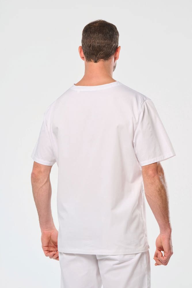 WK504 - Kurzärmlige Unisex-Tunika aus Baumwolle