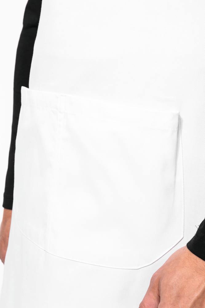 K8010 - Bei hohen Temperaturen waschbare Schürze aus Baumwollpolyester