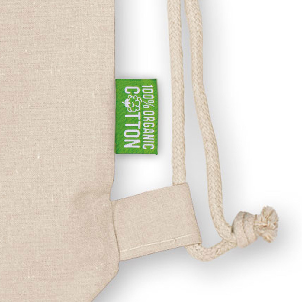 MONTREAL – Bio-Baumwollrucksack mit Kordelzug