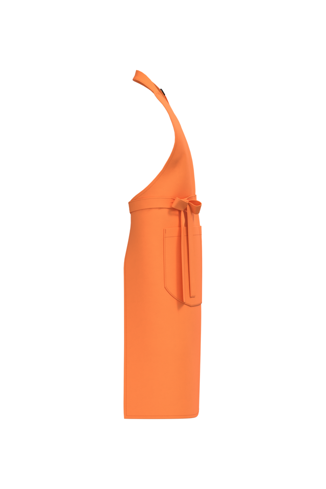 K8007 - Bio-Baumwolle Schürze mit Tasche