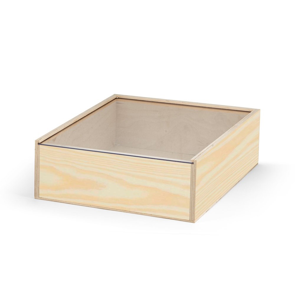 BOXIE CLEAR L. Holzschachtel L