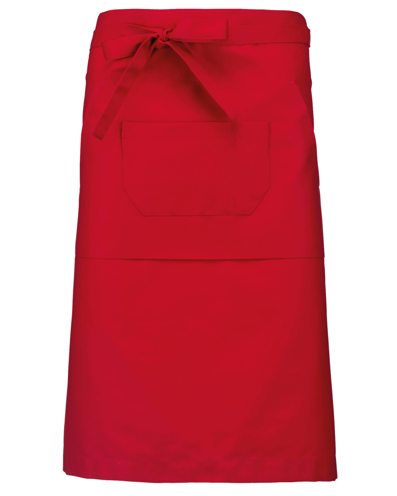 K897 - Lange Schürze - Red